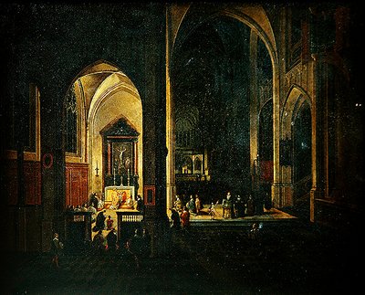 Interior of a Church by Pieter the Elder Neefs